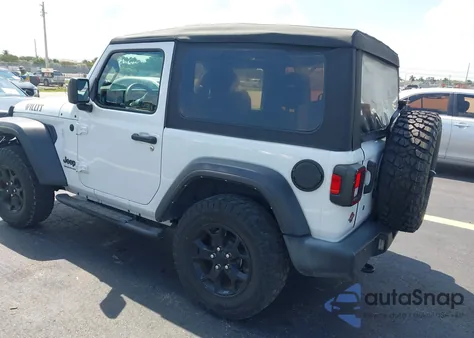 2021 Jeep Wrangler Willys Sport 4X4 из США, поврежденный, VIN 1C4GJXAN4MW804495